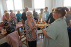 Oslava 90. narozenin Milušky Balešové.