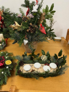 adventní čas -na zámku a tvoření