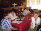 Členská schůze září 2012.